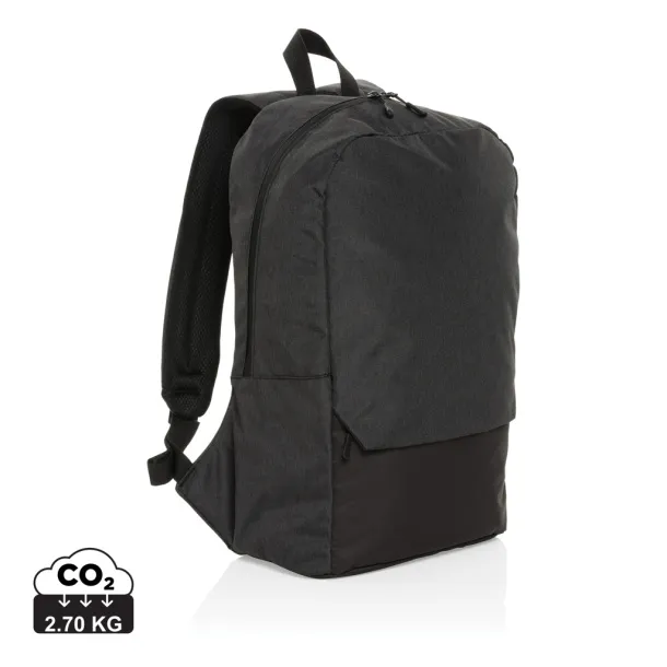  Kazu AWARE™ RPET basic 15.6 inch laptop backpack - XD Collection Black 