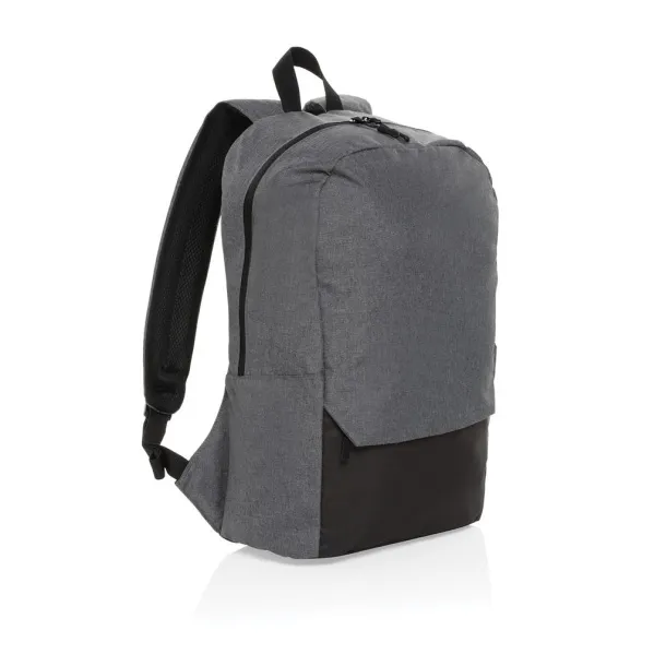  Kazu AWARE™ RPET basic 15.6 inch laptop backpack - XD Collection Grey 