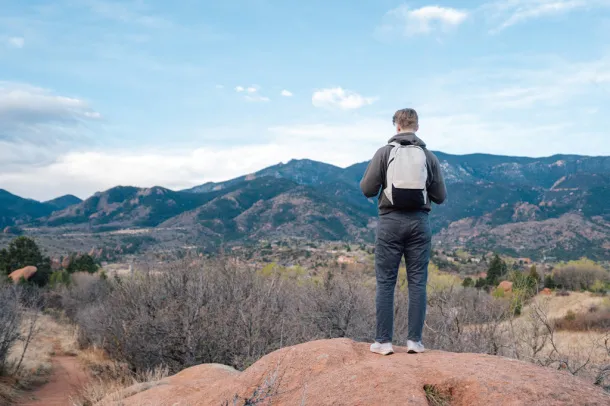  Kazu AWARE™ RPET klasični ruksak za 15,6" laptop - XD Collection off white