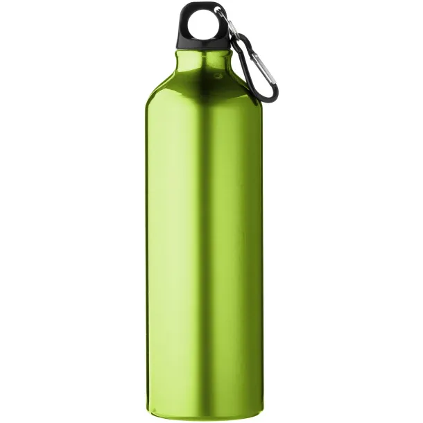 Pacific 770 ml sport bottle with carabiner Lime