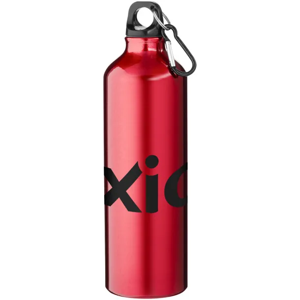 Pacific 770 ml sport bottle with carabiner Red