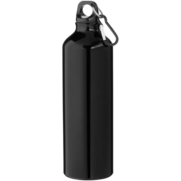 Pacific 770 ml sport bottle with carabiner Solid black