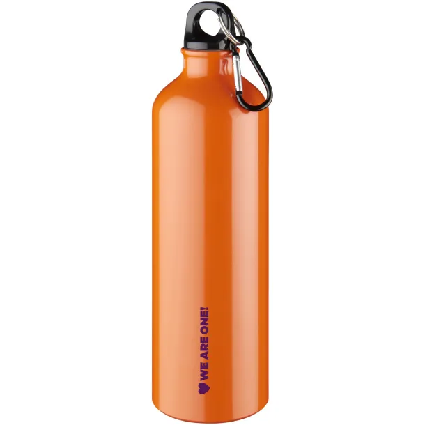 Pacific 770 ml sport bottle with carabiner Orange