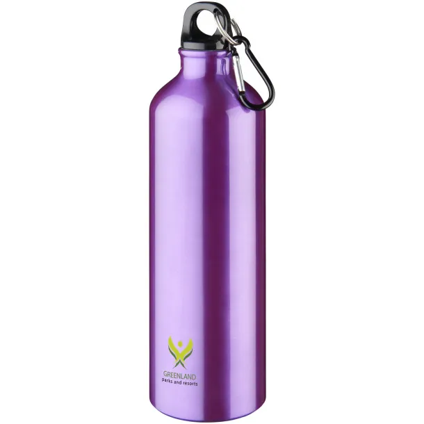 Pacific 770 ml sport bottle with carabiner Purple