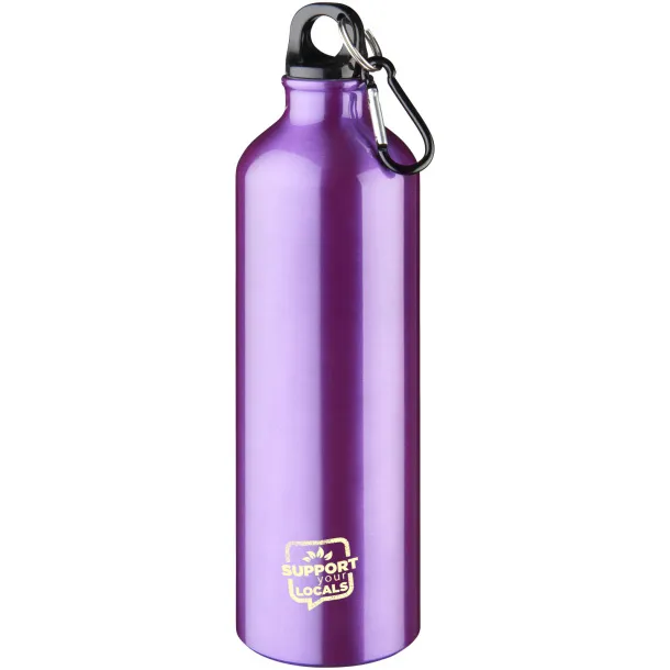 Pacific 770 ml sport bottle with carabiner Purple