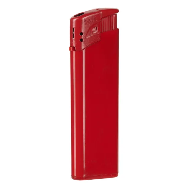 TANK Plastic electronic lighter Red