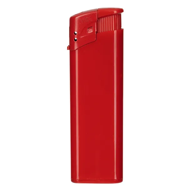 TANK Plastic electronic lighter Red