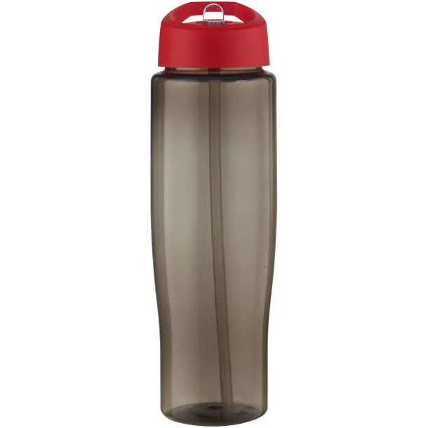 H2O Active® Eco Tempo 700 ml spout lid sport bottle - Unbranded Red Charcoal