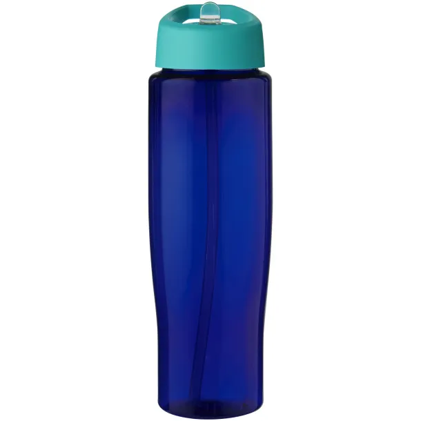 H2O Active® Eco Tempo 700 ml spout lid sport bottle - Unbranded Aqua Blue