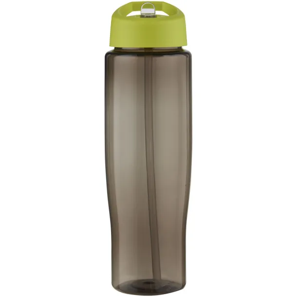 H2O Active® Eco Tempo 700 ml spout lid sport bottle - Unbranded Lime Charcoal