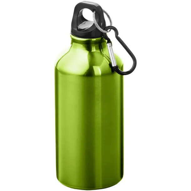 Oregon 400 ml sport bottle with carabiner Apple Green Pearl