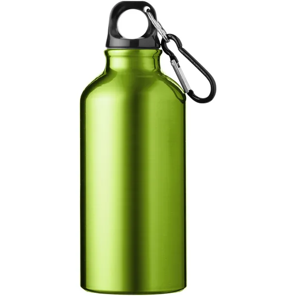 Oregon 400 ml sport bottle with carabiner Apple Green Pearl