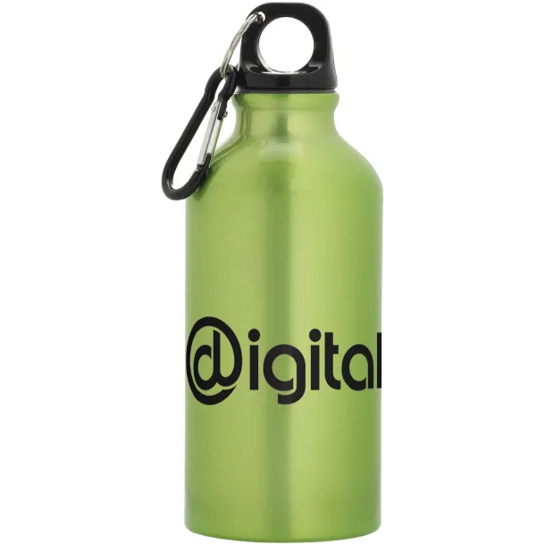 Oregon 400 ml sport bottle with carabiner Apple Green Pearl