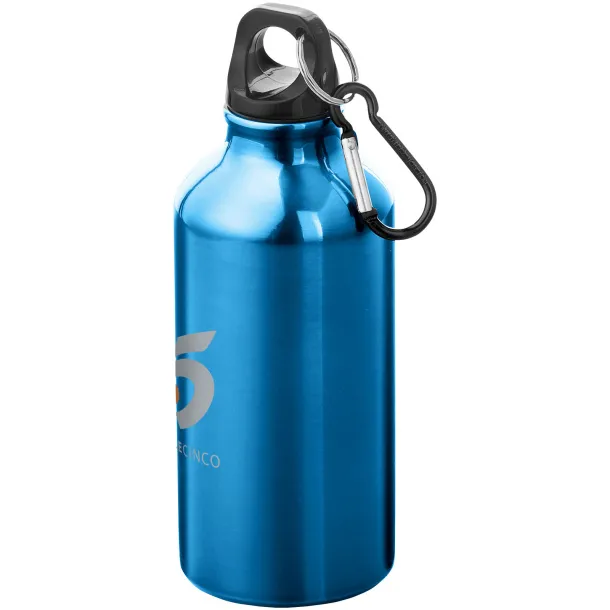 Oregon 400 ml sport bottle with carabiner Blue