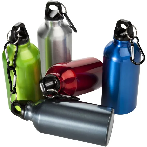 Oregon 400 ml sport bottle with carabiner Blue