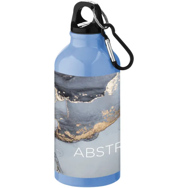 Oregon 400 ml sport bottle with carabiner Light blue