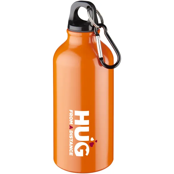 Oregon 400 ml sport bottle with carabiner Orange