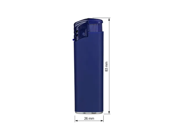 TURBO SOFT electronic plastic lighter - ITEK Blue