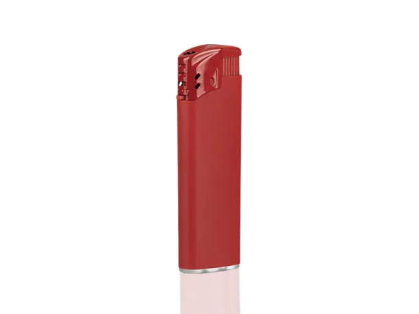 TURBO SOFT electronic plastic lighter - ITEK Red