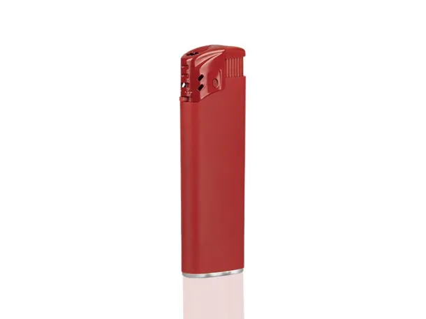 TURBO SOFT electronic plastic lighter - ITEK Red