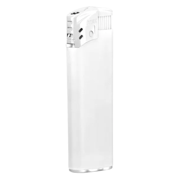 TURBO SOFT electronic plastic lighter - ITEK White