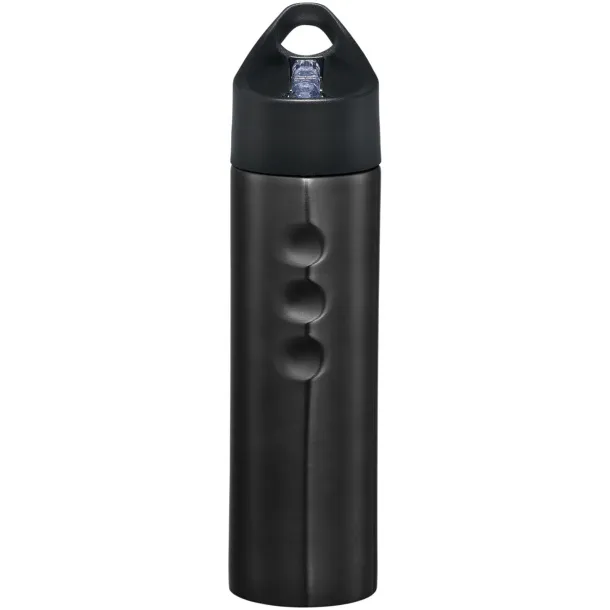 Trixie 750 ml stainless steel sport bottle Crna