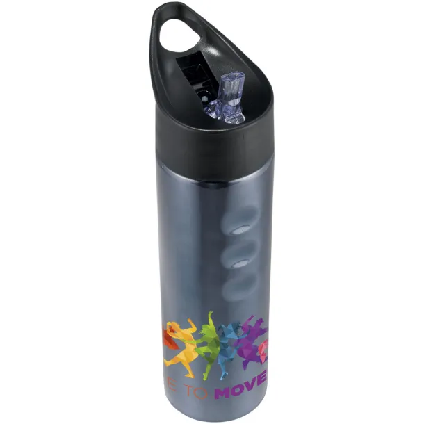 Trixie 750 ml stainless steel sport bottle Titanium