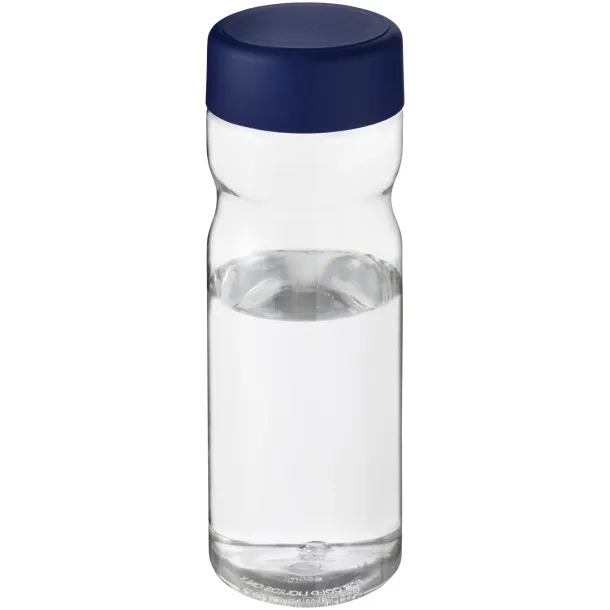 H2O Active® Base Tritan™ 650 ml screw cap sport bottle - Unbranded White Blue