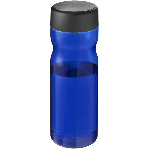 H2O Active® Base Tritan™ 650 ml screw cap sport bottle Blue Solid black