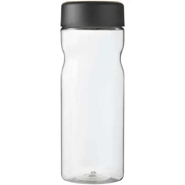 H2O Active® Base Tritan™ 650 ml screw cap sport bottle - Unbranded White Solid black