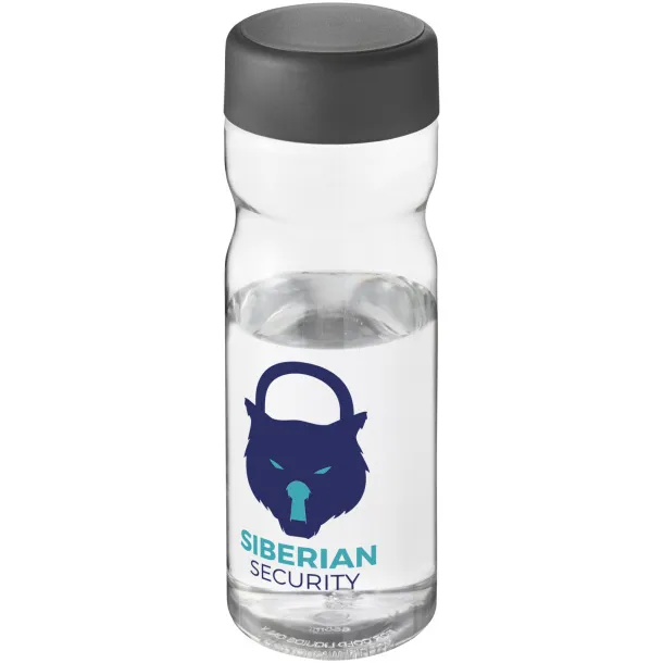 H2O Active® Base Tritan™ 650 ml screw cap sport bottle White Grey