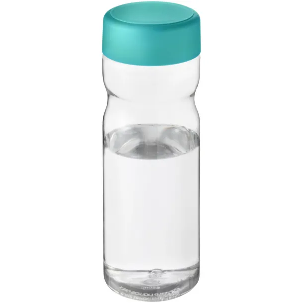 H2O Active® Base Tritan™ 650 ml screw cap sport bottle - Unbranded White Aqua blue