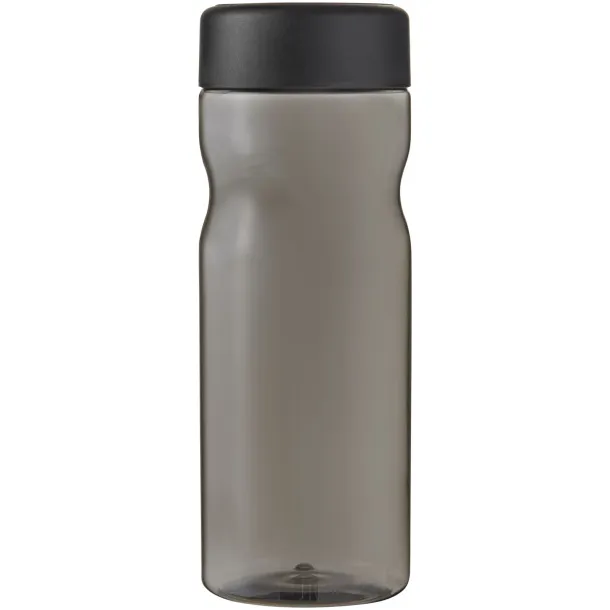 H2O Active® Base Tritan™ 650 ml screw cap sport bottle Charcoal Solid black