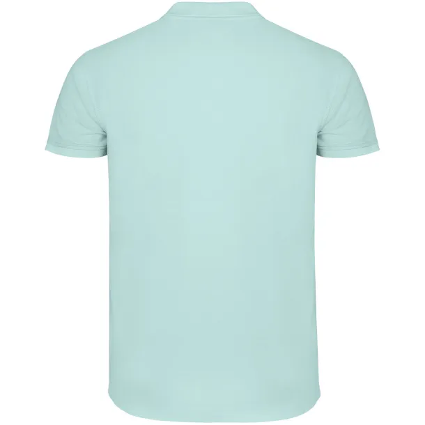 Star short sleeve men's polo - Roly Mint green