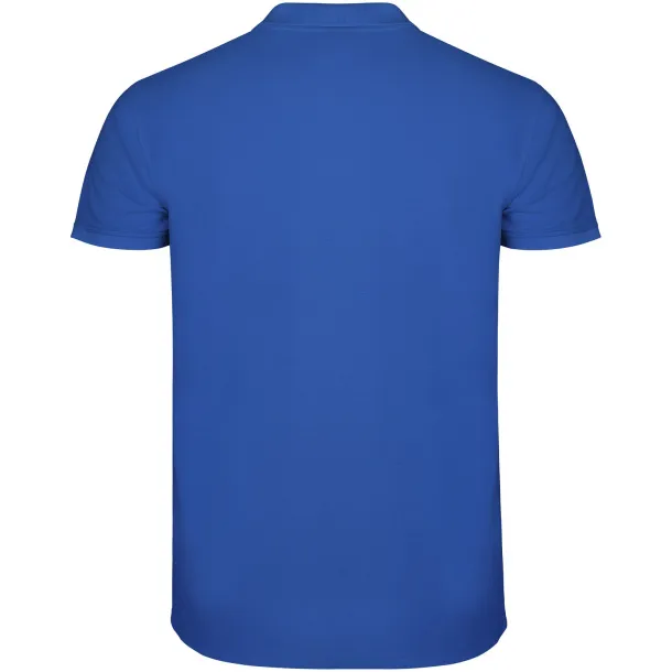 Star short sleeve men's polo - Roly Royal blue