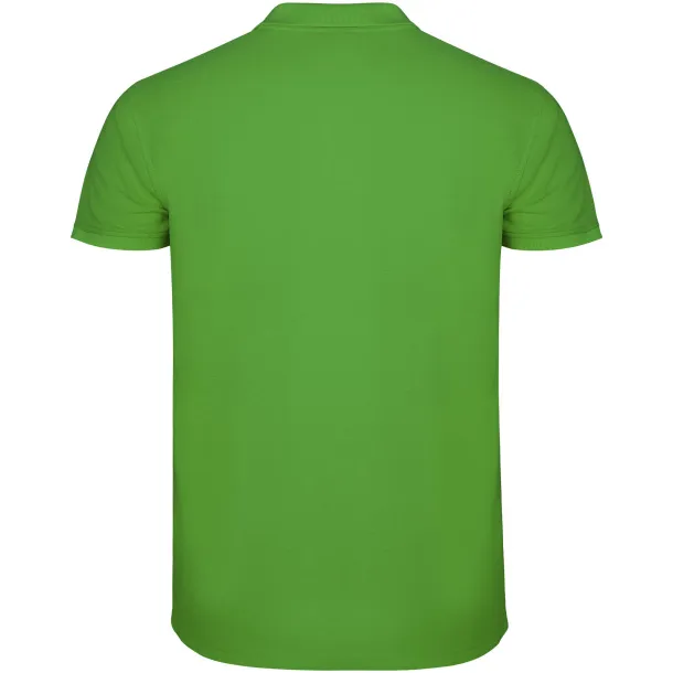 Star short sleeve men's polo - Roly Grass Green