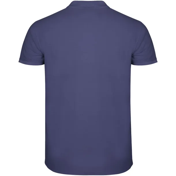 Star muška kratka polo majica, 200 g/m² - Roly Blue Denim