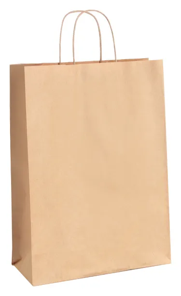 Store paper bag Brown