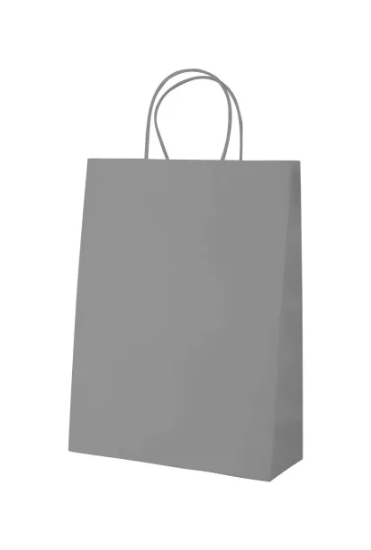 Store paper bag ash grey