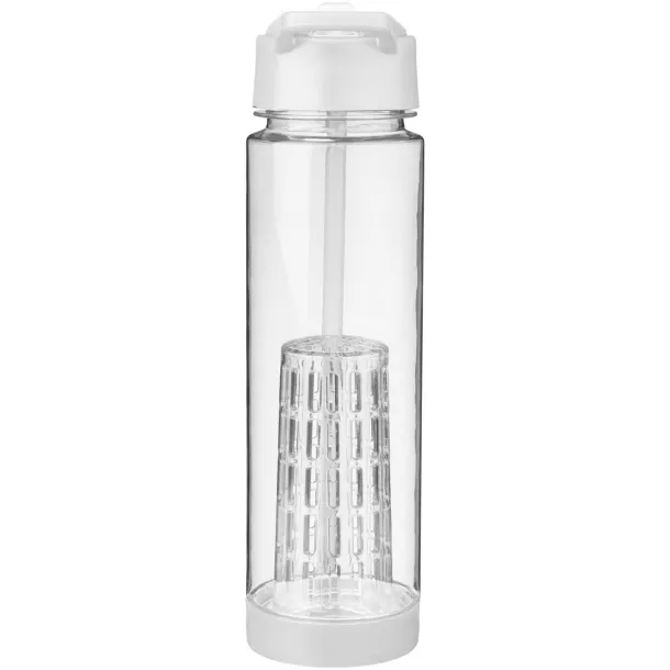 Tutti-frutti 740 ml Tritan™ infuser sport bottle - Unbranded White White