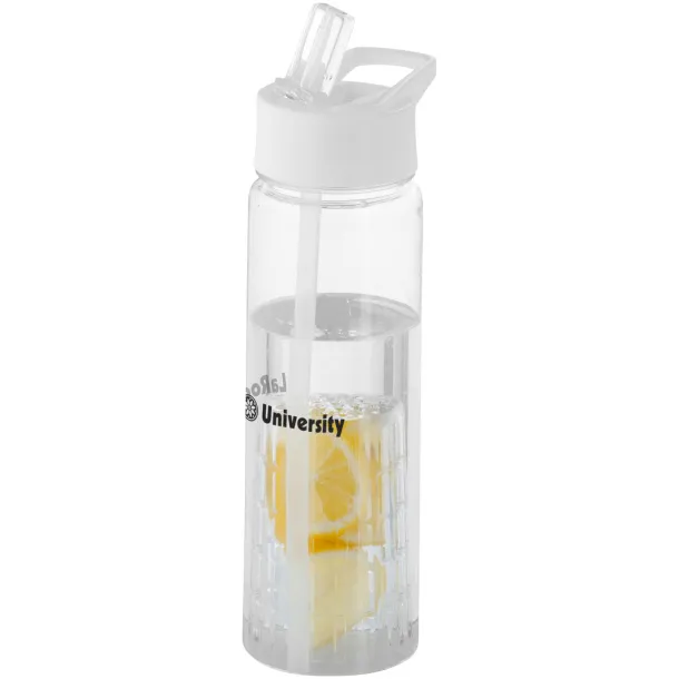 Tutti-frutti 740 ml Tritan™ infuser sport bottle - Unbranded White White