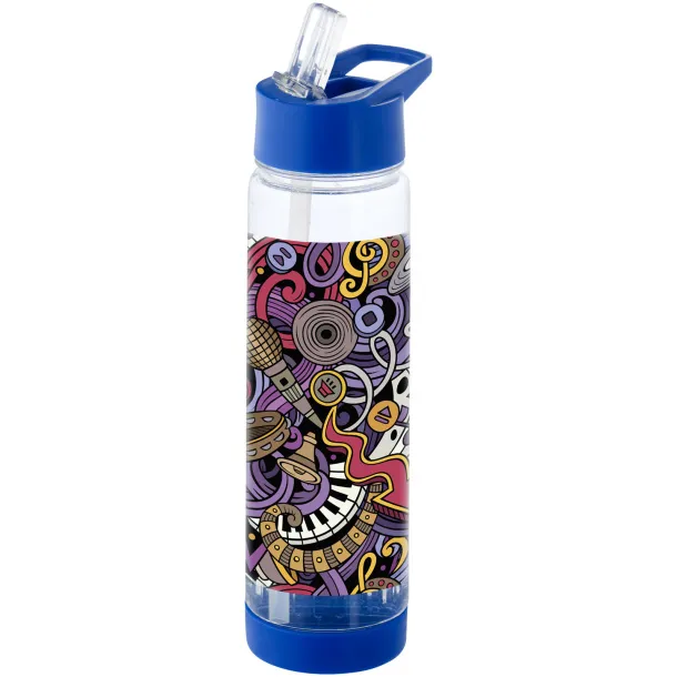 Tutti-frutti sportska boca s infuzerom, 740 ml - Unbranded Bijela Plava