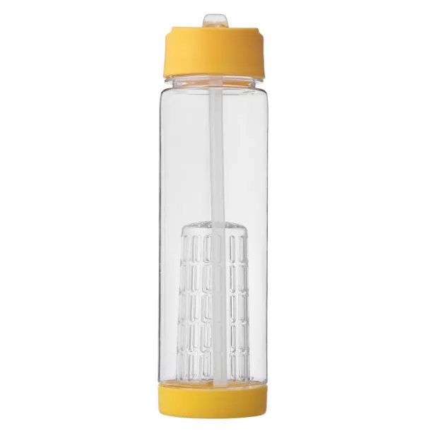 Tutti-frutti 740 ml Tritan™ infuser sport bottle - Unbranded White Yellow