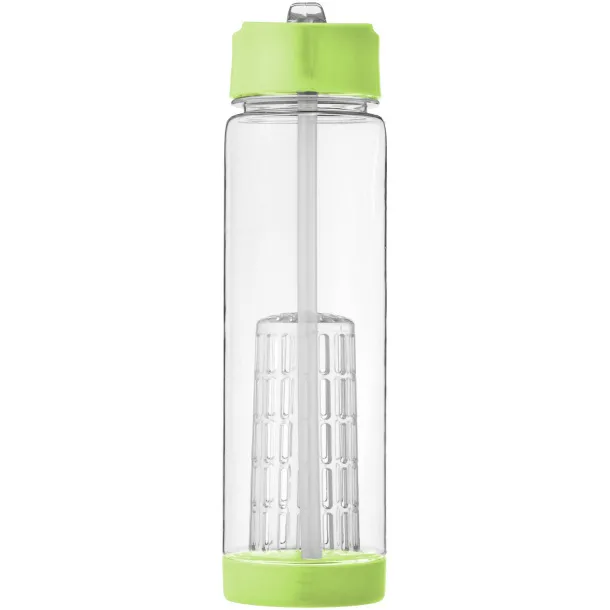 Tutti-frutti 740 ml Tritan™ infuser sport bottle - Unbranded White Lime