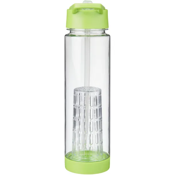 Tutti-frutti 740 ml Tritan™ infuser sport bottle - Unbranded White Lime