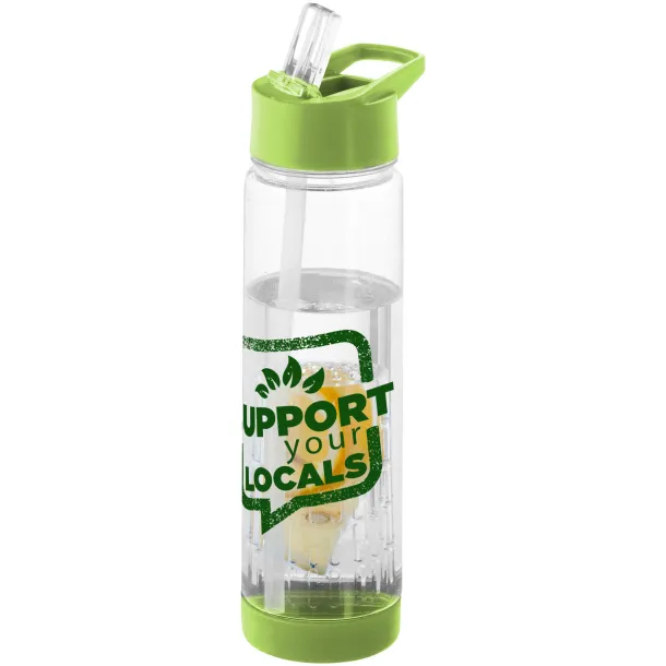 Tutti-frutti 740 ml Tritan™ infuser sport bottle - Unbranded White Lime