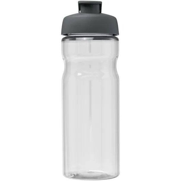 H2O Active® Base Tritan™ 650 ml flip lid sport bottle - Unbranded White Grey