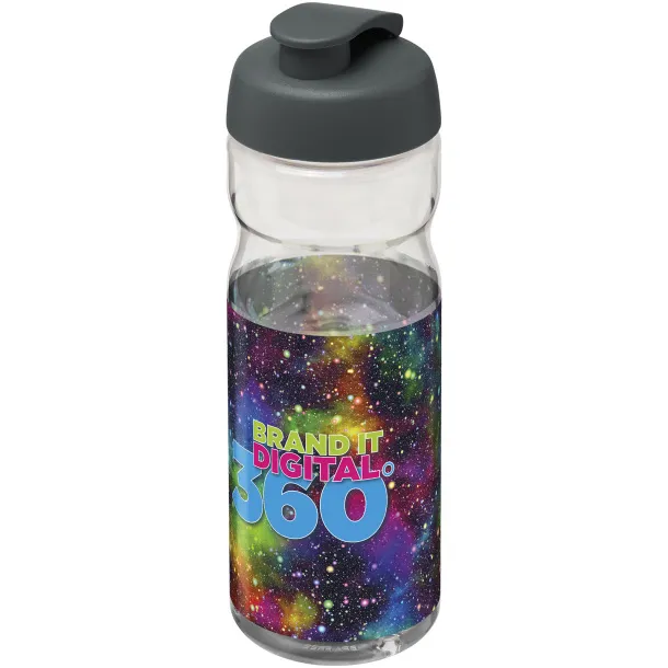 H2O Active® Base Tritan™ sportska boca s preklopnim poklopcem, 650 ml Bijela Siva