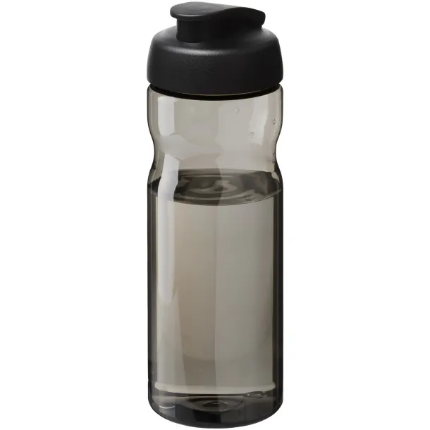 H2O Active® Base Tritan™ 650 ml flip lid sport bottle Charcoal Solid black