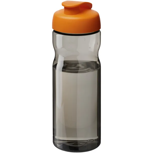 H2O Active® Base Tritan™ 650 ml flip lid sport bottle Charcoal Orange